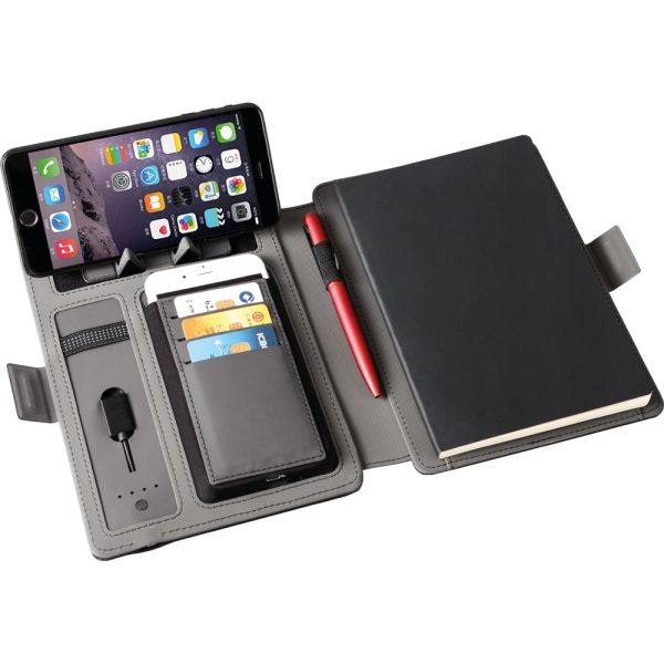 Organizer με Powerbank Γκρι 6500 mAh κωδ. PWB-225 Organizer με Powerbank Γκρι 6500 mAh κωδ. PWB-225