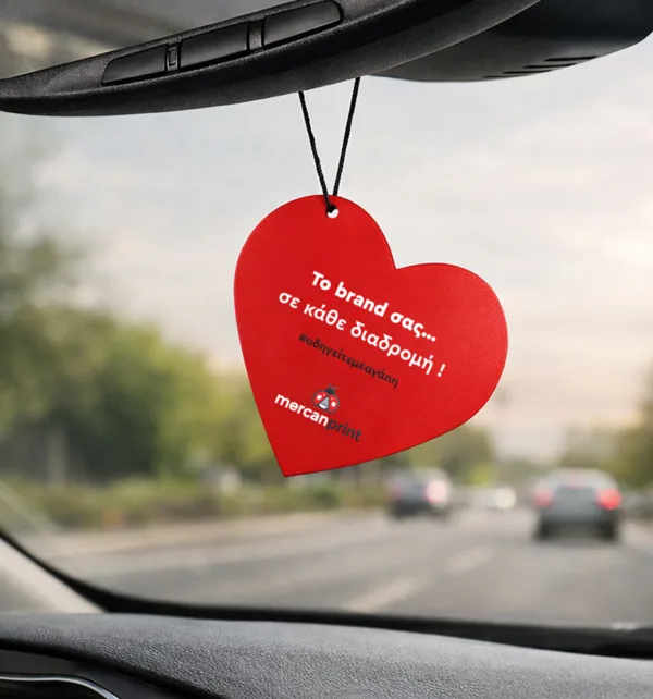 Διαφημιστικά Αρωματικά Αυτοκινήτου με Ειδικό Κοπτικό 60x80cm (1.000 τεμάχια) κωδ. STANDART