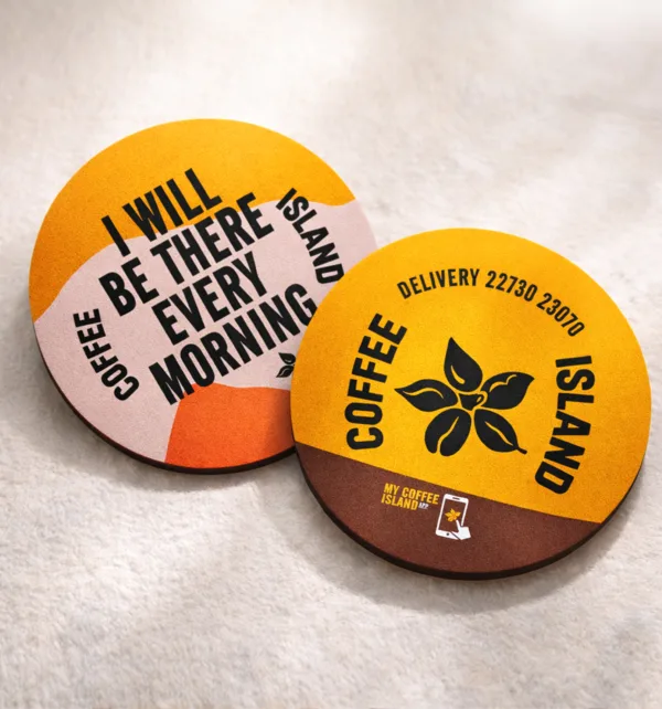 Διαφημιστικά Σουβέρ Χάρτινα 8x8cm (1.000 τεμάχια) κωδ. 9580