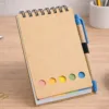 Οικολογικό Σημειωματάριο με Sticky Notes και Θήκη για Στυλό κωδ. GD-012