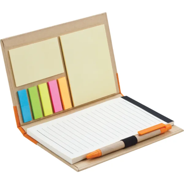 Οικολογικό Σημειωματάριο με Λάστιχο, Sticky Notes & Θήκη για Στυλό κωδ. GD-017 Οικολογικό Σημειωματάριο με Λάστιχο, Sticky Notes & Θήκη για Στυλό κωδ. GD-017