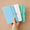 Σημειωματάριο Pocket από Δερματίνη με Λάστιχο 9x14cm Ριγέ 100 τεμάχια κωδ. Ist