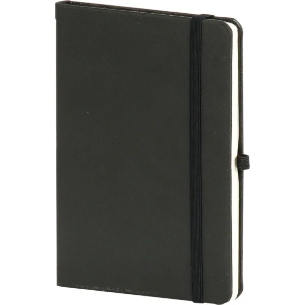 Σημειωματάριο από Πυρογραφική Δερματίνη Ριγέ με Λάστιχο 13x21cm κωδ. TOP