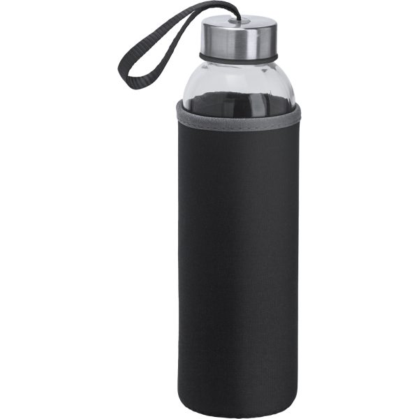 Γυάλινο Μπουκάλι με Θήκη 500ml κωδ. CB-05 Γυάλινο Μπουκάλι με Θήκη 500ml κωδ. CB-05