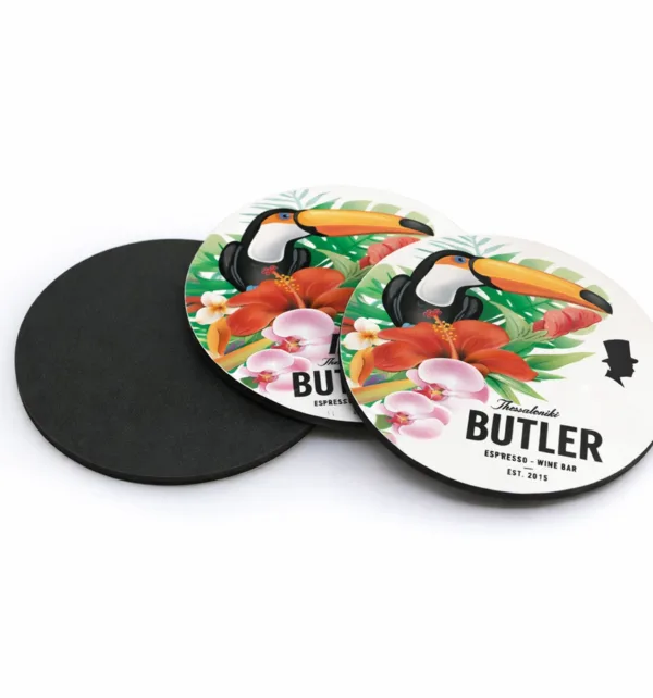 Διαφημιστικά Σουβέρ PVC 9x9cm (500 τεμάχια) κωδ. 8950