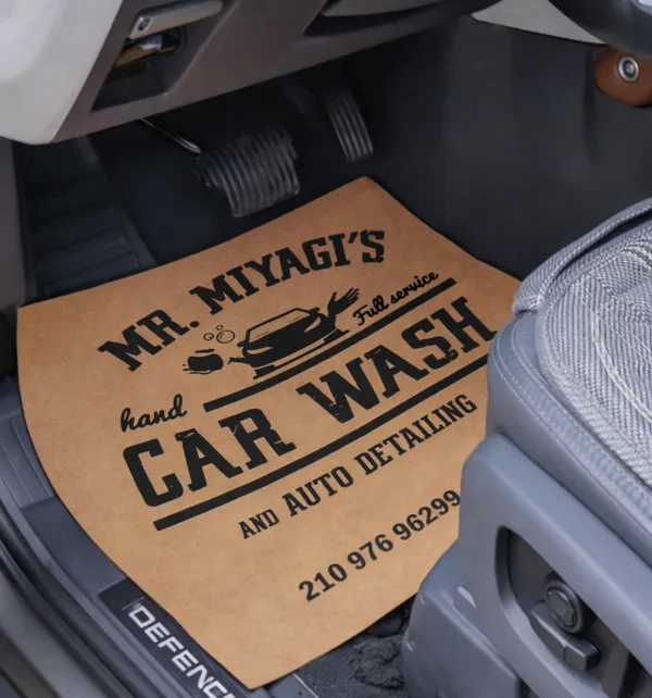 Χάρτινα Πατάκια Αυτοκινήτου Μίας Χρήσης 85γρ Kraft  34x49cm (1.000 τεμάχια) κωδ.P1-3