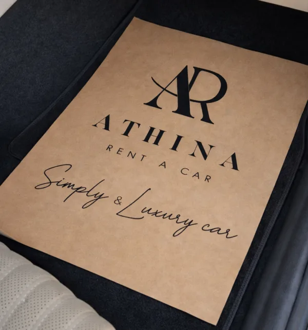 Χάρτινα Πατάκια Αυτοκινήτου Μίας Χρήσης 85γρ Kraft  34x49cm (1.000 τεμάχια) κωδ.P1-3