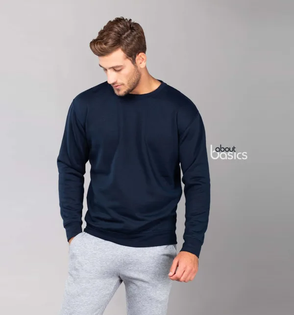 About Basics Ghost Unisex Μπλούζα Φούτερ 270gr κωδ. 00141