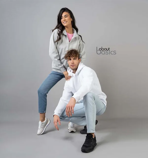 About Basics Seed Unisex Μπλούζα Φούτερ με Κουκούλα 300gr κωδ. 00148Β