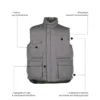 About Basics Tiger Unisex Γιλέκο Εργασίας κωδ. 00124 About Basics Tiger Unisex Γιλέκο Εργασίας κωδ. 00124