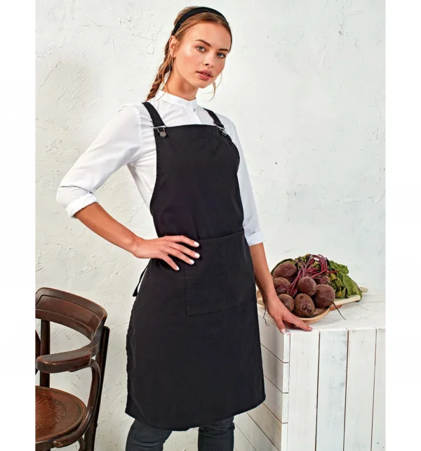 Premier PR129 'BARISTA' Unisex Χιαστί Ποδιά Ολόσωμη 275gr κωδ. PR129