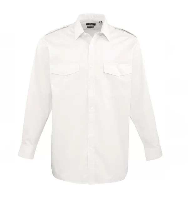 Premier Ανδρικό Πουκάμισο με Επωμίδες Μακρυμάνικο κωδ. PR210-10 Premier Ανδρικό Πουκάμισο με Επωμίδες Μακρυμάνικο κωδ. PR210-10