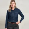 Premier Γυναικείο Τζιν Μακρυμάνικο Πουκάμισο 155gr κωδ. PR322 Premier Γυναικείο Τζιν Μακρυμάνικο Πουκάμισο 155gr κωδ. PR322