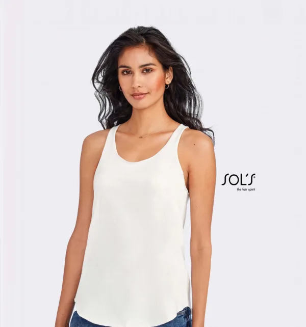 Sol's Jade Γυναικείο Διαφημιστικό T-shirt Αμάνικο 130gr κωδ. 02944
