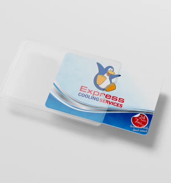 Πλαστικές Κάρτες 0,5mic με Uv Ανάγλυφο 2 όψεων (500 τεμάχια) κωδ. PLASTIK