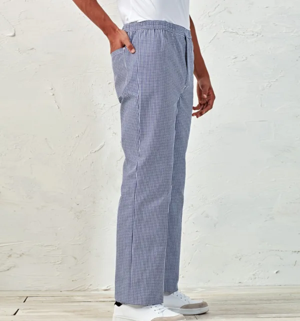 Premiere Παντελόνα Σεφ με Λάστιχο Καρώ κωδ. PR552 Premiere Παντελόνα Σεφ με Λάστιχο Καρώ κωδ. PR552