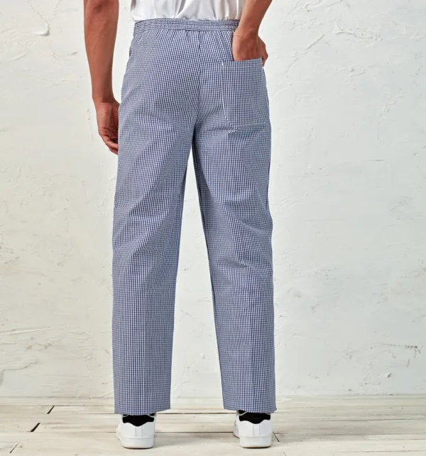 Premiere Παντελόνα Σεφ με Λάστιχο Καρώ κωδ. PR552 Premiere Παντελόνα Σεφ με Λάστιχο Καρώ κωδ. PR552