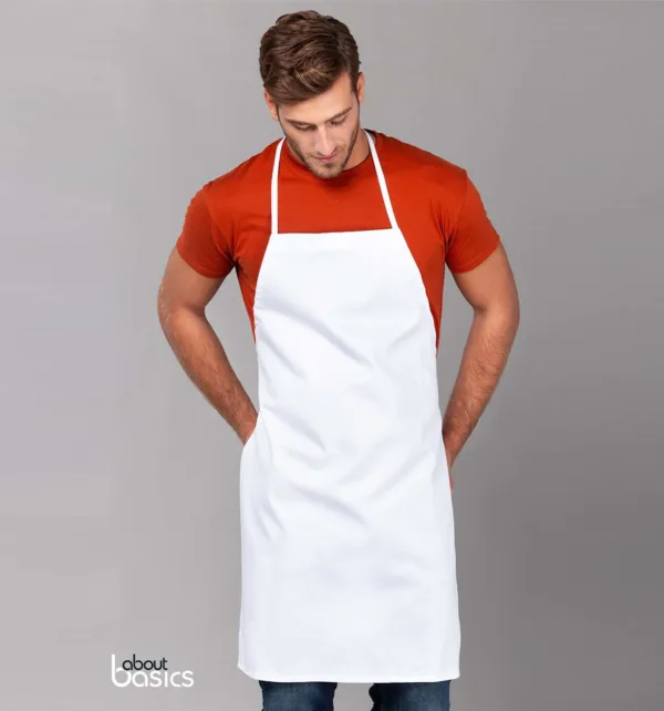 About Basics 'CAKE' Unisex Ποδιά Εργαστηρίου Ολόσωμη Μακριά 240gr κωδ. 00401