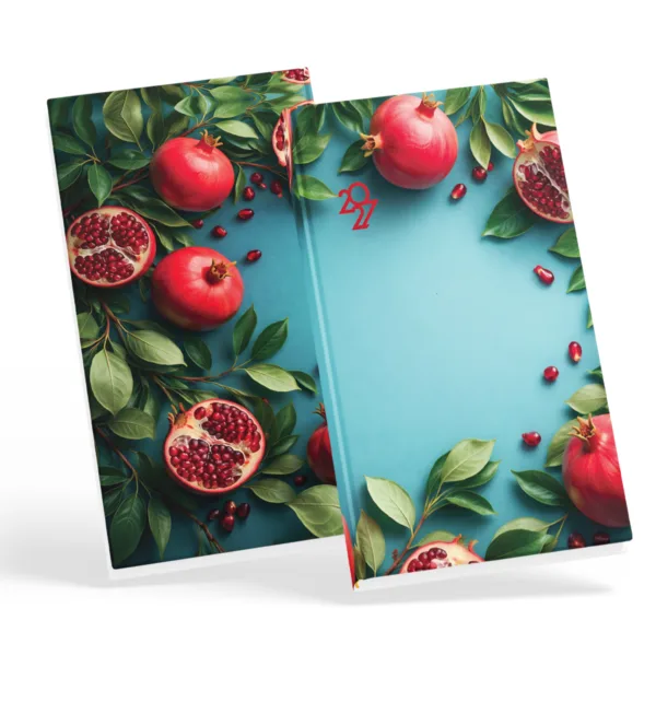 Εβδομαδιαία Ατζέντα Τσέπης - Φαρμακείου 2027 με Σχέδιο Ρόδι κωδ. M-716-005