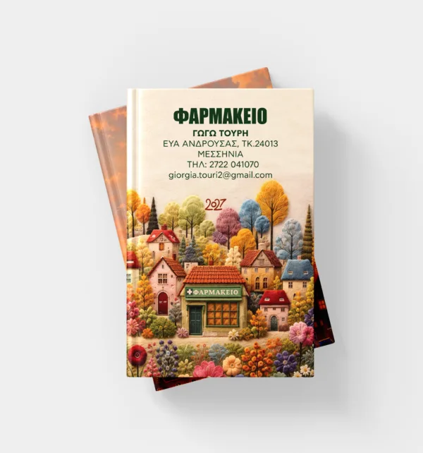 Εβδομαδιαία Ατζέντα Τσέπης – Φαρμακείου 2027 Village κωδ. M-716-003