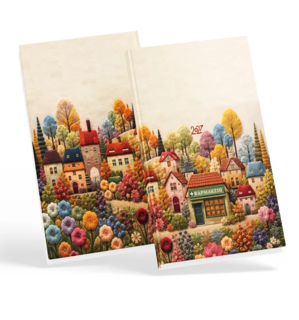 Εβδομαδιαία Ατζέντα Τσέπης – Φαρμακείου 2027 Village κωδ. M-716-003