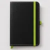 Σημειωματάριο από Πυρογραφική Δερματίνη Μαύρο με Πράσινο Λάστιχο 13x21cm Ριγέ κωδ. ST-M-717L Σημειωματάριο από Πυρογραφική Δερματίνη Μαύρο με Πράσινο Λάστιχο 13x21cm Ριγέ κωδ. ST-M-717L