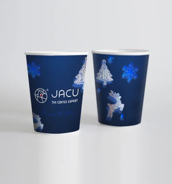 Χάρτινα Ποτήρια Διπλότοιχα με Εκτύπωση 5.000 τεμάχια (πακέτο) κωδ. Pacap