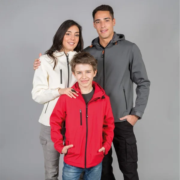JRC Παιδικό Μπουφάν Softshell με Κουκούλα κωδ. Innsbruck Boy