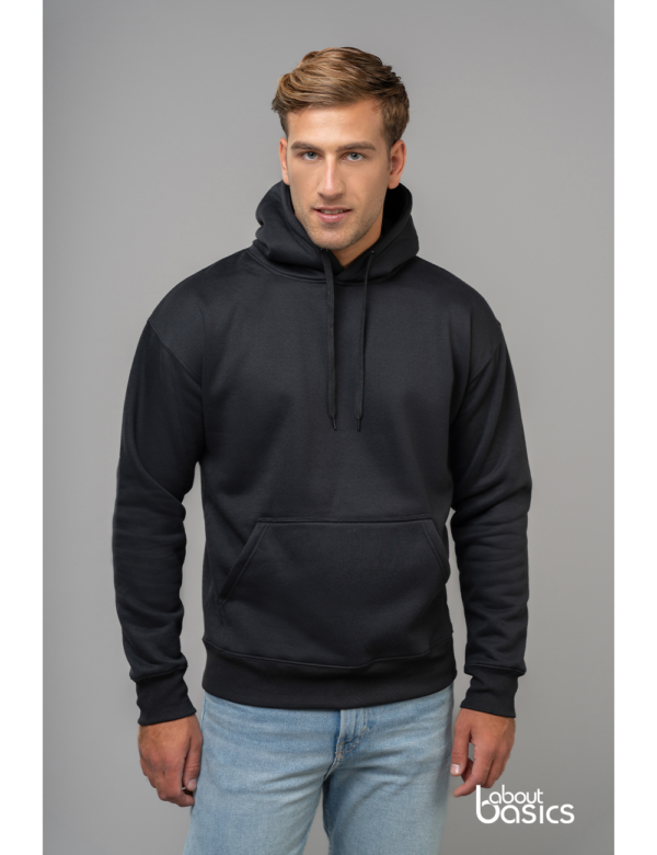 About Basics Shadow Unisex Μπλούζα Φούτερ Με Κουκούλα 270g κωδ. 00145B