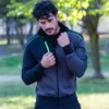 JRC Ανδρική Ζακέτα Φούτερ Δίχρωμη 280g κωδ. Indianapolis