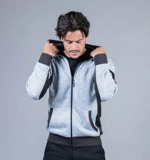 JRC Ανδρική Ζακέτα Fleece Με Κουκούλα 300g κωδ. New Quebec Man JRC Ανδρική Ζακέτα Fleece Με Κουκούλα 300g κωδ. New Quebec Man