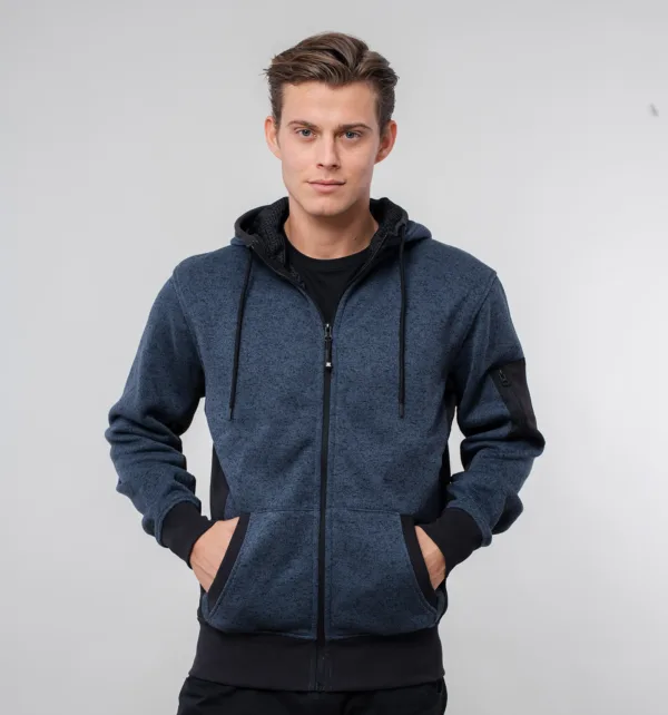 JRC Ανδρική Ζακέτα Fleece Με Κουκούλα 300g κωδ. New Quebec Man JRC Ανδρική Ζακέτα Fleece Με Κουκούλα 300g κωδ. New Quebec Man