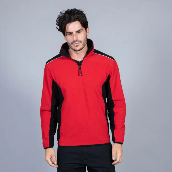 JRC Ανδρική Μπλούζα Fleece Δίχρωμη 280g κωδ. New Riga JRC Ανδρική Μπλούζα Fleece Δίχρωμη 280g κωδ. New Riga