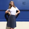 Neoblu Chloe Φούστα σε Γραμμή "A" κωδ. 03795 Neoblu Chloe Φούστα σε Γραμμή "A" κωδ. 03795