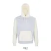 Sol's Collins Unisex Δίχρωμη Μπλούζα Φούτερ Με Κουκούλα 280g κωδ. 03818