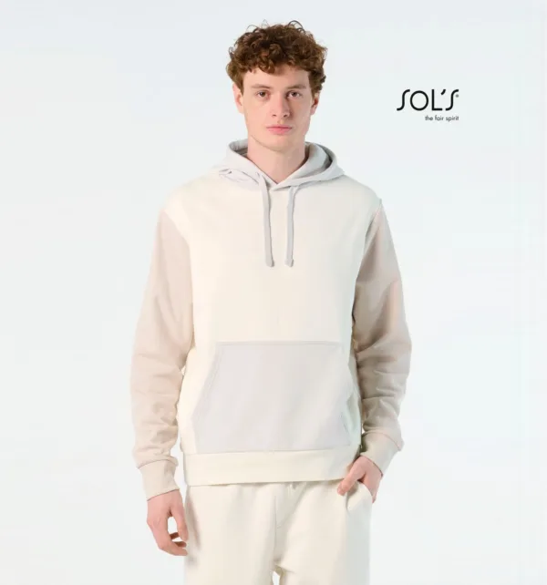 Sol's Collins Unisex Δίχρωμη Μπλούζα Φούτερ Με Κουκούλα 280g κωδ. 03818 Sol's Collins Unisex Δίχρωμη Μπλούζα Φούτερ Με Κουκούλα 280g κωδ. 03818