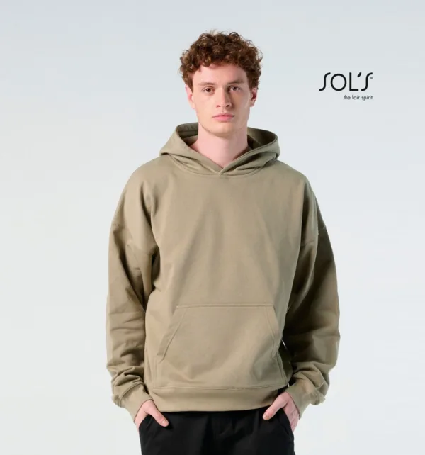 Sol's Connor Unisex Oversized Μπλούζα Φούτερ Με Κουκούλα 450g κωδ. 03813 Sol's Connor Unisex Oversized Μπλούζα Φούτερ Με Κουκούλα 450g κωδ. 03813