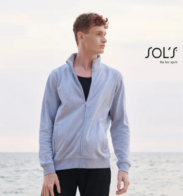 Sol's Cooper Unisex Ζακέτα Φούτερ Χωρίς Κουκούλα 280g κωδ. 04240 Sol's Cooper Unisex Ζακέτα Φούτερ Χωρίς Κουκούλα 280g κωδ. 04240