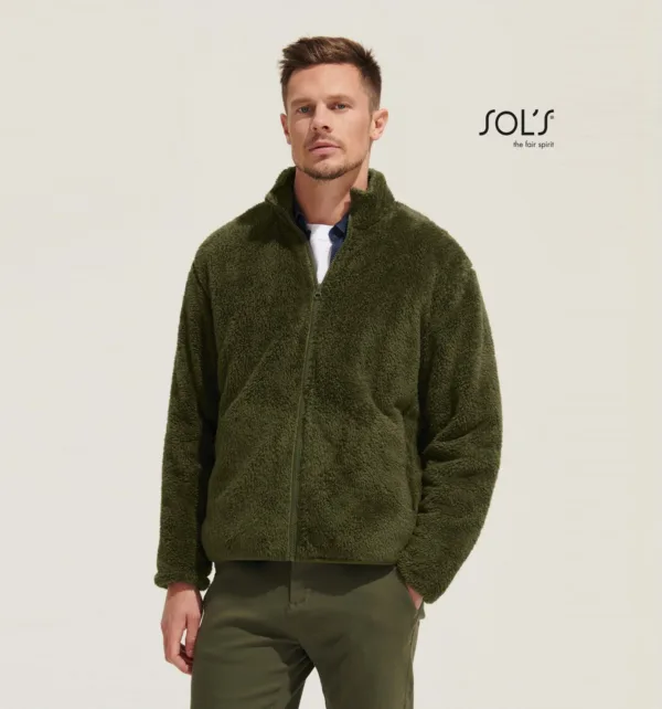 Sol's Finch Unisex Γούνινη Ζακέτα Fleece 275g κωδ. 04022 Sol's Finch Unisex Γούνινη Ζακέτα Fleece 275g κωδ. 04022