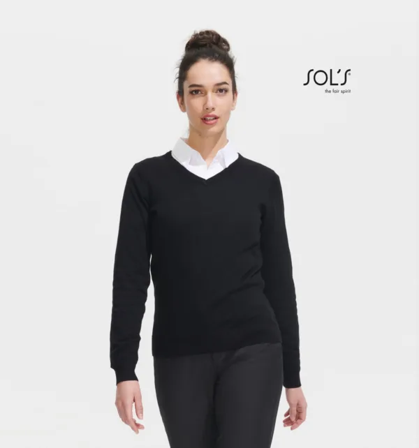 Sol's Galaxy Women Γυναικείο Πουλόβερ Με Λαιμόκοψη Τύπου "V" 260g κωδ. 90010 Sol's Galaxy Women Γυναικείο Πουλόβερ Με Λαιμόκοψη Τύπου "V" 260g κωδ. 90010