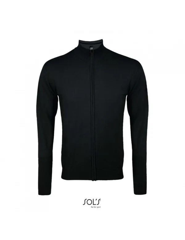 Sol's Gordon Men Ανδρική Πλεκτή Ζακέτα Με Φερμουάρ 380g κωδ. 00548 Sol's Gordon Men Ανδρική Πλεκτή Ζακέτα Με Φερμουάρ 380g κωδ. 00548