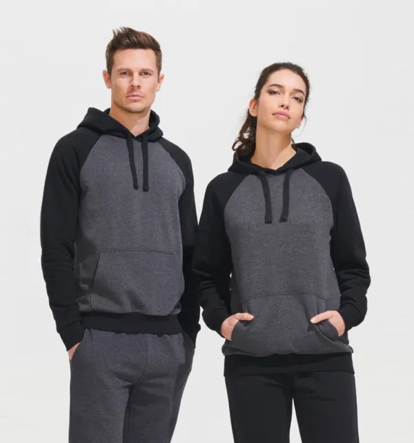 Sol's Seattle Unisex Μπλούζα Φούτερ Δίχρωμη 280g κωδ. 02998 Sol's Seattle Unisex Μπλούζα Φούτερ Δίχρωμη 280g κωδ. 02998