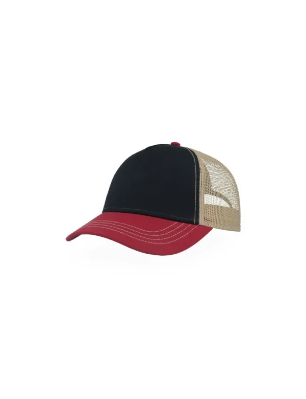 Atlantis S-Rapper Canvas Πεντάφυλλο Καπέλο Τζόκεϊ Με Δίχτυ κωδ. S-RAPPER CANVAS Atlantis S-Rapper Canvas Πεντάφυλλο Καπέλο Τζόκεϊ Με Δίχτυ κωδ. S-RAPPER CANVAS