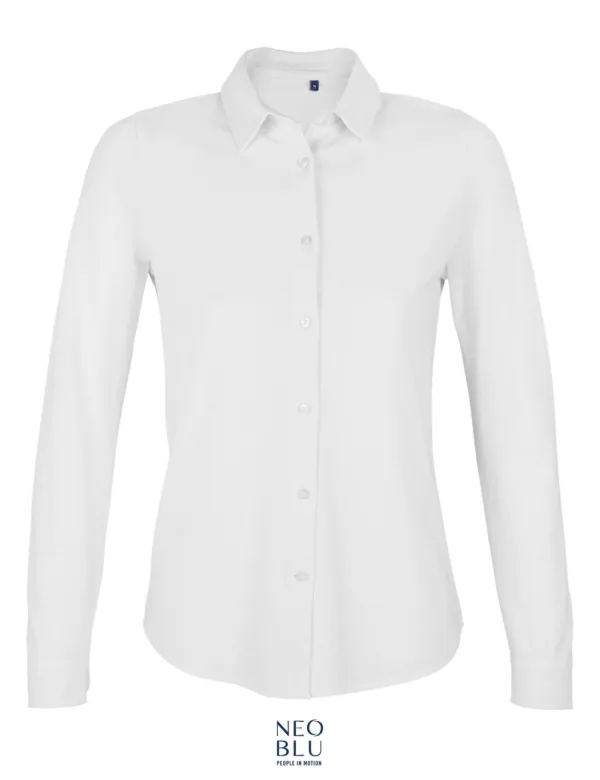 Neoblu Basile Women Γυναικείο Μακρυμάνικο Πουκάμισο Πικέ κωδ. 03791