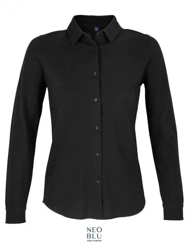 Neoblu Basile Women Γυναικείο Μακρυμάνικο Πουκάμισο Πικέ κωδ. 03791