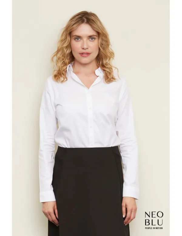Neoblu Blaise Women Γυναικείο Πουκάμισο "Iron Free" κωδ. 03183
