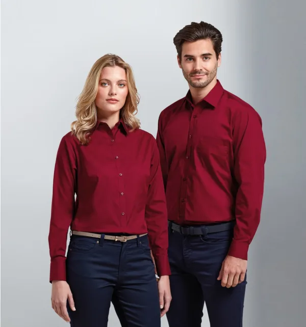 Premier Ανδρικό Μακρυμάνικο Πουκάμισο Από Ποπλίνα κωδ. PR200 Premier Ανδρικό Μακρυμάνικο Πουκάμισο Από Ποπλίνα κωδ. PR200