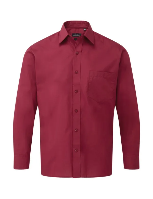 Premier Ανδρικό Μακρυμάνικο Πουκάμισο Από Ποπλίνα κωδ. PR200 Premier Ανδρικό Μακρυμάνικο Πουκάμισο Από Ποπλίνα κωδ. PR200
