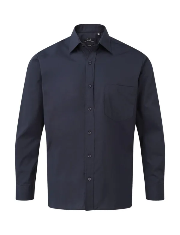 Premier Ανδρικό Μακρυμάνικο Πουκάμισο Από Ποπλίνα κωδ. PR200 Premier Ανδρικό Μακρυμάνικο Πουκάμισο Από Ποπλίνα κωδ. PR200