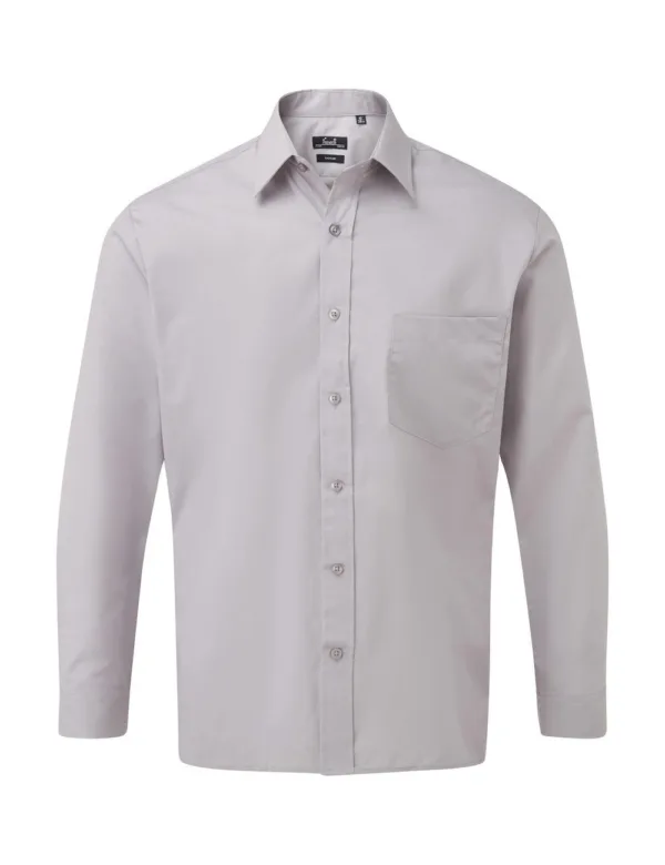 Premier Ανδρικό Μακρυμάνικο Πουκάμισο Από Ποπλίνα κωδ. PR200 Premier Ανδρικό Μακρυμάνικο Πουκάμισο Από Ποπλίνα κωδ. PR200